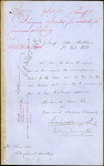 From: Percival Berrey, Sheriff and William Davies, Colonial Surgeon, Auckland To: Colonial Secretary, Auckland Date: 9 October 1851 Subject: Tenders for articles for prisoners clothing