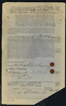 Custom House, London - "Maraval" - forwarding Bond. Robert Ramsay, Master and William Tucker Weekes of Barbican, Plymouth