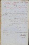 From: Henry King, Resident Magistrate, New Plymouth To: Colonial Secretary, Auckland Date: 7 October 1751 Subject: Return of persons holding Licenses