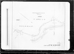Midland Rwy [Railway], Mt Torless [Torlesse] Section Springfield end, land plans, Pattersons Creek 5 miles 40 chains to Staircase Gully 9 miles 65 chains, R.E. [Resident Engineer] Springfield, scale 3 chains to 1 inch, 5 drawings