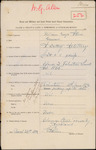 William George Allen - Naval and Military and Local Forces Land Claims Commission, Claim to Grant of Land or Remission of Purchase Money