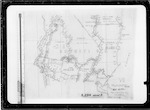 Rotoiti Power Scheme, Ohau Channel, plan showg [showing] foot of hills round this channel and notes re under strata, between Lake Rotorua and Rotoiti, John Hannah A.E. [Assistant Engineer], one tracing
