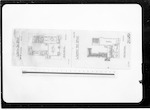Westport Post Office, No. 1 ground and 1st floor plan, No. 2 foundtn [foundation] and blk [block] plan and section, No. 3 elevn [elevation] and section, No. 4 elevn [elevation] and section, No. 5 elevn [elevation] and section, Westport, John Anderson, scale 8 feet to 1 inch, 5 helios [heliographs] and specification