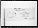 Wellington Police Stations, Otaki Police residence and stable, No. 1 plan etc of residence (23171), No. 2 stable (26591), Otaki, approved 24.10.1910, bound up by Patterson, scale 4 feet to 1 inch, 2 helios [heliographs] - Specification 27344