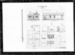 South Invercargill Police Station, No. 1 Police residence, No. 2 1 cell lock up and office, South Invercargill, Patterson, scale see plans, 2 helios [heliographs] - Specification 27358