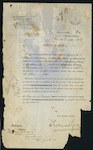 Board of Trade, London - "Southern Cross" - authority to change name to "Santa Cruz". Application by B T Dudley, H S McKellar and John Buckland
