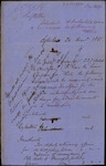 From: William Donald, Principal Returning Officer, Lyttelton To: Colonial Secretary, Wellington Date: 20 December 1865 Subject: Schedule of Probable expenses to be incurred at forthcoming Elections