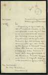 Henry S McKellar, for Secretary and Inspector, Customs and Marine Department, Wellington - William Francis - re removal of chronometer from "James A Stewart" - forwarding copy of letter sent to the Harbour Master, Kaipara by the Secretary and instructions re return of the chronometer