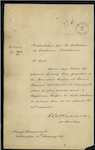 Henry S McKellar, for Secretary and Inspector, Customs and Marine Department, Wellington - C H Robson, Principal Keeper, Ponui Passage - leave granted. Send temporary keeper