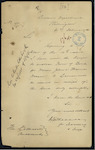 Henry S McKellar, for Secretary and Inspector, Customs and Marine Department, Wellington - John Mason and Thomas - forwarding form of bond