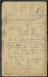 Henry S McKellar, for Secretary and Inspector, Customs and Marine Department, Wellington - Thomas Hill, Collector of Customs, Auckland, Auckland - can he arrange to take charge Customs, Wellington for a time. Wilson Heaps removed to Nelson