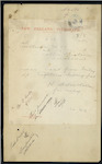 Henry S McKellar, for Secretary and Inspector, Customs and Marine Department, Wellington - Tiri Tiri [Tiritiri] Lighthouse - specifications for boat to be built by Mr C Bailey