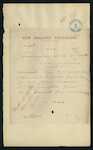 William Seed, Secretary and Inspector of Customs, Wellington - Coffee Seed imported by John Duncan - free of duty
