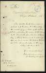 Henry S McKellar, for Secretary and Inspector, Customs and Marine Department, Wellington - George Day, blind man, returned from London per "Famenoth" - No bond to be payable