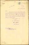 From: Mary Roberts, Liverpool, England Date (Received): 4 October 1911 Subject: Inquiry for Griffith Roberts
[1 item separated as SEP No. 1879]