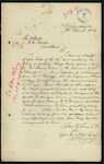 Alfred Peter Ratcliffe, Coast Waiter, Whangaroa - Thomas Davis, Masonic Hotel - re charges made against Ratcliffe