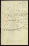 Henry Wilson, Auckland - "Mabel" Cutter - reporting total wreck at Toko Passage, Fiji in 1876
