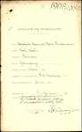From: Reinhold Edmund Robert Lindemann, Kati Kati [Katikati] Date: 19 May 1908 Subject: Memorial for Naturalisation