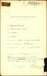 From: Michael George, Palmerston North Date: 29 June 1908 Subject: Memorial for Naturalisation