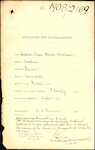 From: J M Johnston and Company, Palmerston North Date: 12 August 1908 Subject: Forwarding: Memorial for Naturalisation of Christen Oleson Harkis (or Harker) Christensen