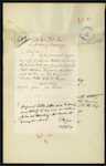 James Webster - Catherine Webster wife of James - to receive any money sent by Captain Smith, Pilot Station, Kaipara. He has gone to sea on Brigantine "Linda Webber"