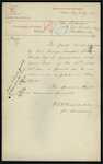 Henry S McKellar, for Secretary and Inspector, Customs and Marine Department, Wellington - George Harper, Custom House Agent - fresh bond forwarded