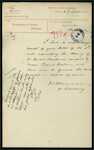 Henry S McKellar, for Secretary and Inspector, Customs and Marine Department, Wellington - Owen and Graham - re closing of bonded warehouse