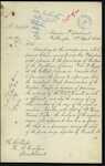 William Seed, Secretary, Marine Department, Wellington - "Kate McGregor" Schooner - re proceedings Gilbert Islands. Affidavits requested from Alexander Russell and owner Henry Harris Field and crew members