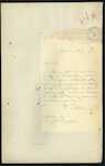 Thomas Macky, Auckland - Bond Store - enclosing letter to Secretary of Customs