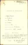 From: Robert Johnston, Gisborne Date: 3 October 1908 Subject: Forwarding: Memorial for Naturalisation of Joseph Peterson