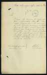Henry Parker, Tide Surveyor, Customs Office, Auckland - Foreign Vessels near Colony - only vessel reported was "Lillian" Captain Fitzz [Pietz], bound for Rarotonga
