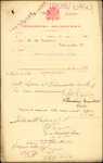 From: Hans Hansen Bolstad, Palmerston North Date: 18 April 1905 Subject: Memorial for naturalisation