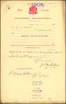 From: John Louis Marks, Invercargill Date: 10 July 1905 Subject: Memorial for naturalisation
