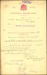 From: Mrs Francis Anderson, Mangatiti Date: 28 August 1905 Subject: Memorial for naturalisation