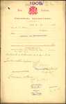 From: Anton John Holm, Nelson Date: 14 September 1905 Subject: Memorial for naturalisation