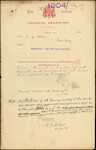 From: Eric John Holm, Port Levy Date: 22 December 1903 Subject: Memorial for Naturalisation