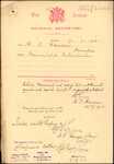 From: Hans Olai Hansen, Dunedin Date: 14 July 1902 Subject: Memorial for naturalisation