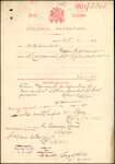 From: Hans Hansen, Settler, Upper Riccarton Date: 23 January 1901 Subject: Memorial for naturalisation