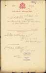 From: Norman A McLeod, Dargaville Date: 5 May 1903 Subject: Memorial for letters of naturalisation for Todor Falconetti