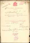 From: John Frederick Westphall, Labourer, Waimate  Date: 4 May 1901 Subject: Memorial for Naturalisation
