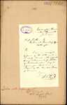 From: Henry Godfrey Sergel, New Plymouth Date: 1 June 1903 Subject: Memorial for naturalisation
