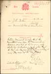 From: James Henry Parker, Labourer, Seacliff, Dunedin Date: 8 August 1901 Subject: Memorial for letters of naturalisation