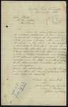 Benjamin Bailey, Officer in Charge, Russell - T Salmon - application by him to build a bonded store at Russell