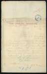Charles E Cooper, Collector of Customs, Timaru - "Malietoa" Schooner - crew members are James Smith, John Olson and one other, name not given