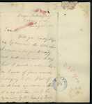 Hans Hansen, Barque "Scottish Chief" at Callao, Peru - Certificates of Service - asking to be supplied with certificates for vessels he served on at Port of Auckland
