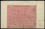 Benjamin Bailey, Officer in Charge, Russell - "Alaska" - summons served on Captain Fisher. Asking if he can employ a Tide Waiter for a few days