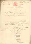 From: John Peter, East Oxford Date: 9 July 1900 Subject: Memorial for Naturalisation