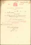 From: Adam Brook, Auckland Date: 14 September 1900 Subject: Memorial for Naturalisation of June Anderson