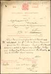 From: Matheson and Company, Invercargill Date: 1 June 1900 Subject: Memorial for naturalisation of John Frederick William Kallm [Settler, Germany]