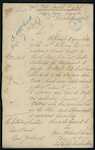 Custom House, Newcastle, New South Wales - George Nattrass - late Cook and Steward "John Knox" - advising that he has handed over his wages